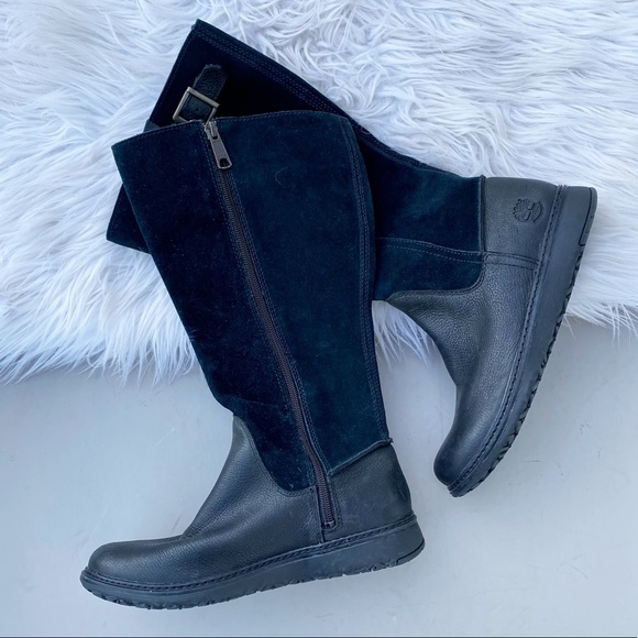 Timberland Black Leather Suede Tall Bethel boots - Picture 3 of 8